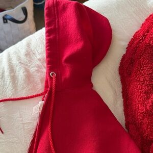 Hanes Scarlet Hooded Jacket